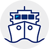 commercial ship icon